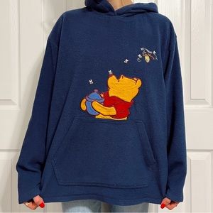 winnie the pooh hoodie vintage